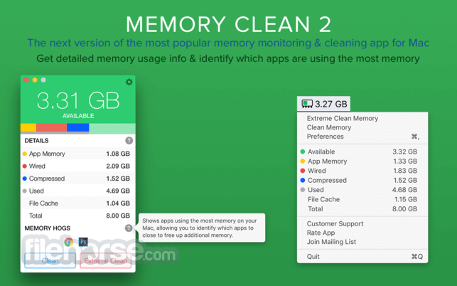 free memory cleaner for mac os x